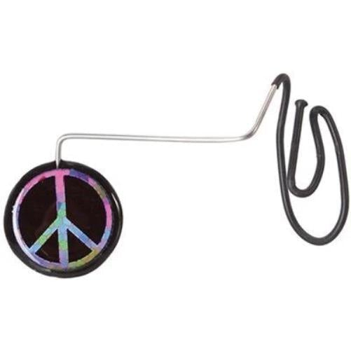 TIGER EYE Bike Helmet Mount Mirror Peace Sign - Peace Sign-Pit Crew Cycles