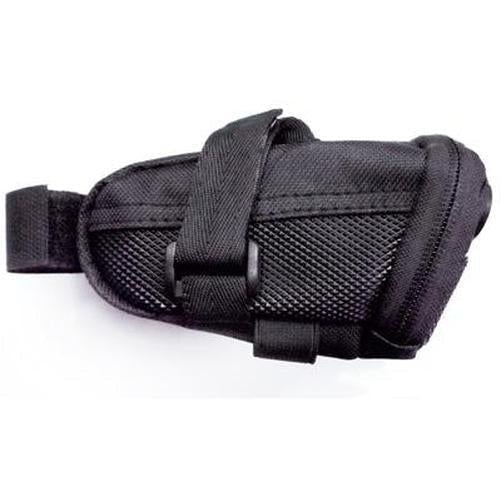ULTRACYCLE 25Ci Rear Strap Mount Saddle Bag Black Small 5 X 3 X 3''-Pit Crew Cycles
