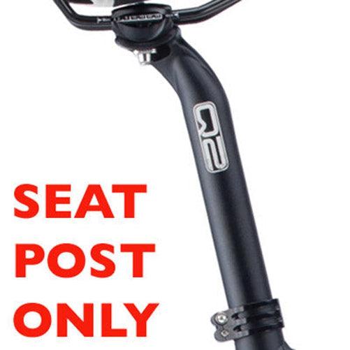 ULTRACYCLE Alloy Seatpost Black 29.8 mm x 400 mm-Pit Crew Cycles