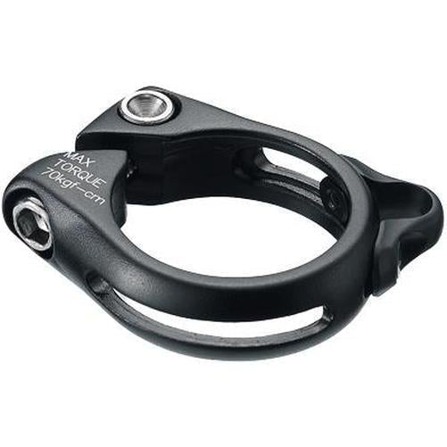 ULTRACYCLE Alloy Seatpost Clamp W/ Cable Guide 31.8Mm Black-Pit Crew Cycles