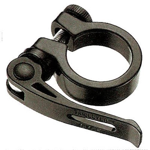 ULTRACYCLE Aluminum Qr Seatpost Clamp Black 28.6 mm-Pit Crew Cycles
