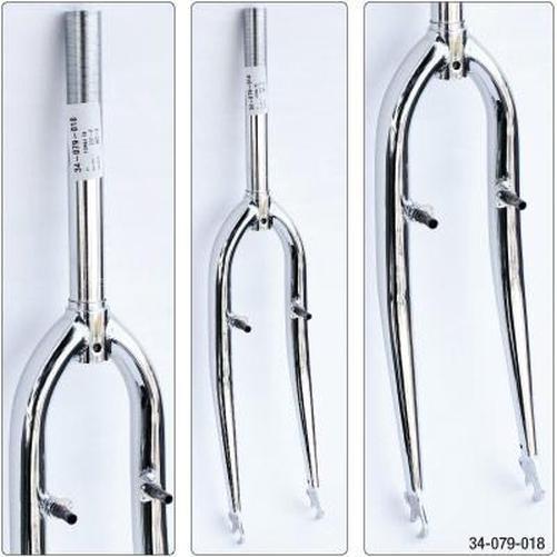 ULTRACYCLE Bicycle Replacement Cromoly Mountain Fork 26" 1" Chrome Steerer Tube 200Mm / Threaded100Mm-Pit Crew Cycles