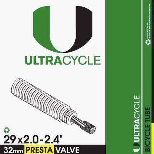 ULTRACYCLE Bicycle Tube 29 x 2.0-2.4 Presta 32mm-Pit Crew Cycles
