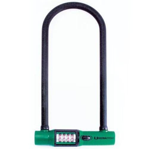 ULTRACYCLE Combination U-Lock Shackle 4.25 X 8-Pit Crew Cycles