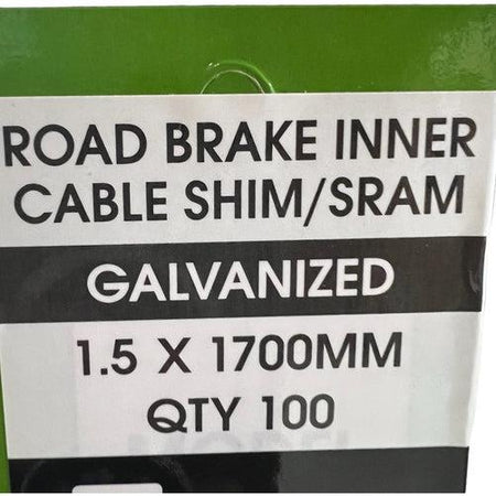 ULTRACYCLE Road Bike Brake Cables 100/box 1.5/1700 mm-Pit Crew Cycles