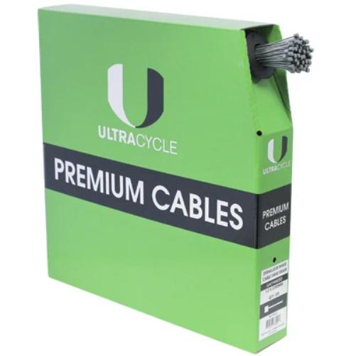 ULTRACYCLE Road Bike Brake Cables 100/box 1.5/1700 mm-Pit Crew Cycles