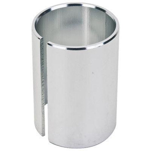 ULTRACYCLE Stem Shim 1'' to 1-1/8'' Aluminum Silver-Pit Crew Cycles
