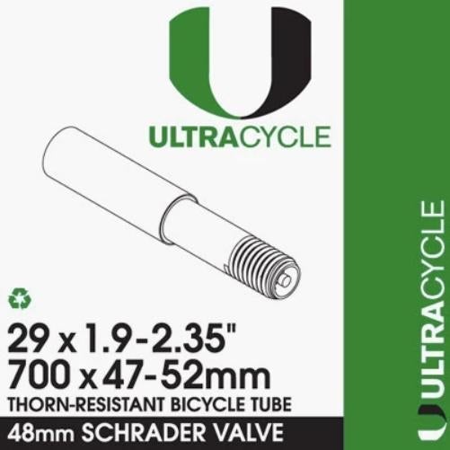 ULTRACYCLE Triple-Thick/Puncture Resistant Bike Tube "29X1.9-2.35"-Pit Crew Cycles