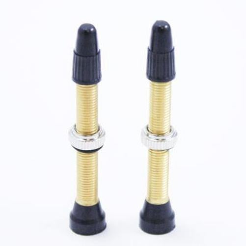 ULTRACYCLE Tubeless Valve Stems Presta 48mm Brass-Pit Crew Cycles