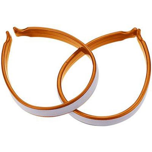 ULTRACYLE 3M Safety Trouser Bands Tape Pair Orange/Reflective-Pit Crew Cycles