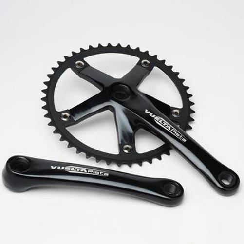 VUELTA Pista Track Square Taper Crank Black 46T 170 Mm-Pit Crew Cycles