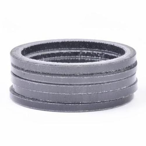 WHEELS MFG. Carbon Headset Spacers 2.5mm QTY 5-Pit Crew Cycles