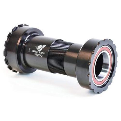 WHEELS Mfg 386Evo Shimano Angular Contact Bottom Bracket For 24Mm Cranks-Pit Crew Cycles