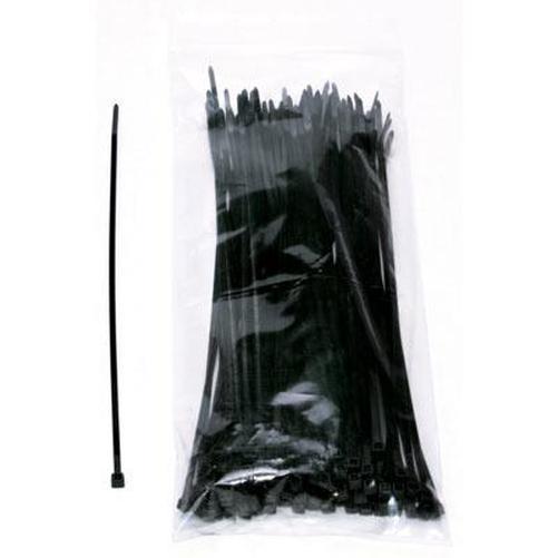 WHEELS Mfg Zip Ties 2.5 X 200 Mm Black Tool Qty 100/Bag-Pit Crew Cycles