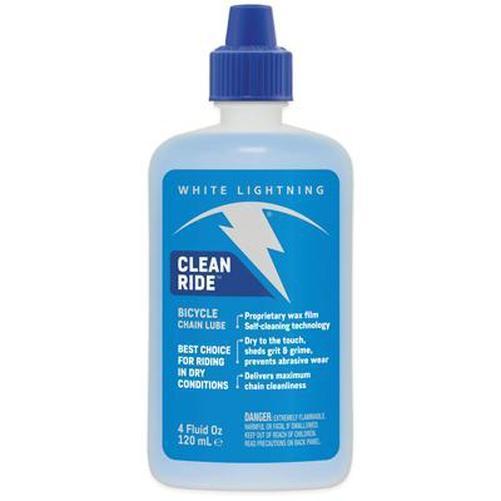 WHITE Lightning Clean Ride W50080102 Drip Lube 8 Oz-Pit Crew Cycles
