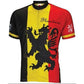 WORLD Jerseys Lion Of Flanders Mens Cycling Jersey Black/Yellow/Red Large-Pit Crew Cycles
